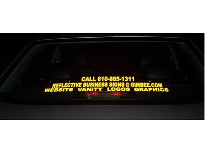 Reflective signs for you RV
