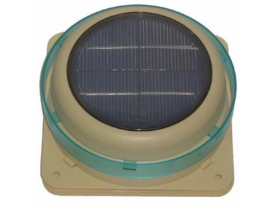 Solar Roof Vent for RVs, boats, trailers