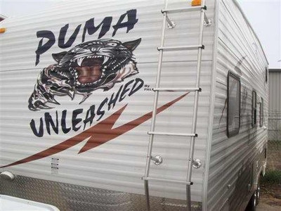 2008 Puma Travel Trailer 23 Toy Hauler!