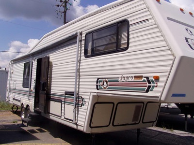 1991 jayco 37crane with free frig!