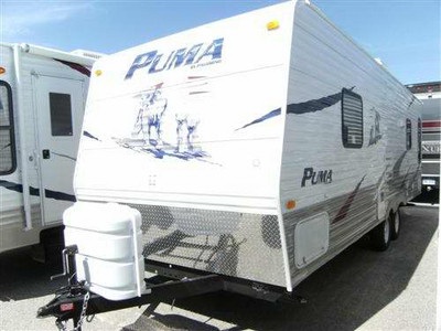 2009 Puma 25RS Rear Living Travel Traile