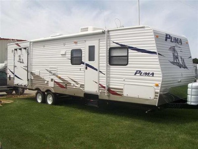 2009 Puma 30THSS Toy Hauler Travel 
