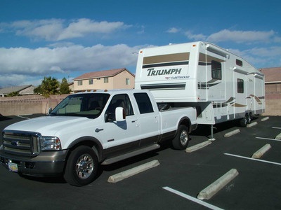 Ford Truck And Fifth Wheel Combo