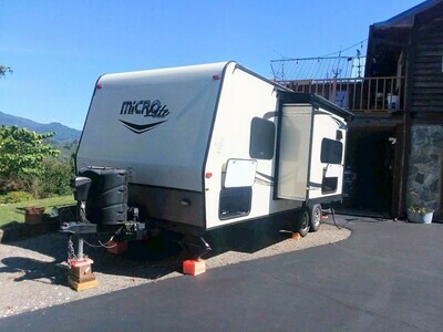 Gently used 2017 Forest River Micro Lite