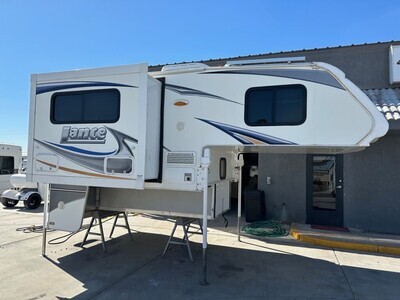 2014 Lance 855S truck camper with slide