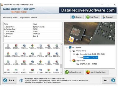 Data Recovery Software for Memory Cards