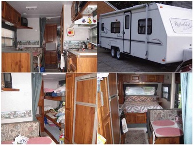 2000 Rockwood Ultra Lite Trailer Bunks