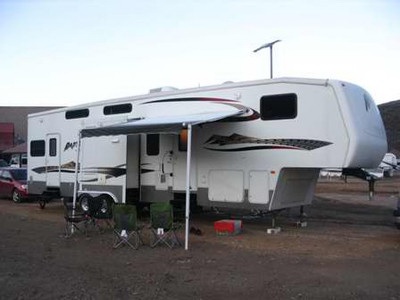 2007 Keystone Raptor 3712T - Toy Hauler