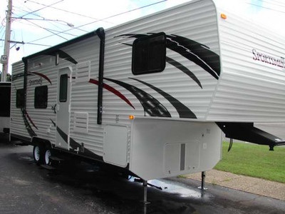 2011 K-Z TOY HAULER 26ft FIFTH WHEEL