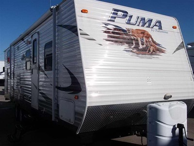 2011 Puma 30DBSS Quadbunk Travel Trailer