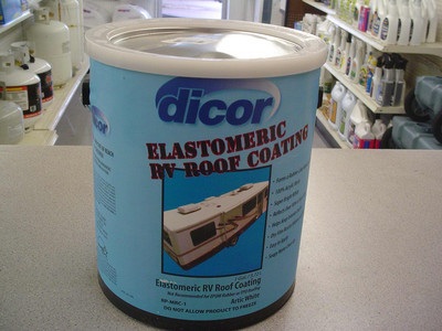 METAL OR FIBERGLASS ROOF COATING