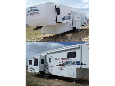 2007 38� Heartland Big Horn w/4 slides