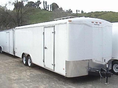 BRAND NEW 2007 HAULMARK 8.5X24 ENCLOSED